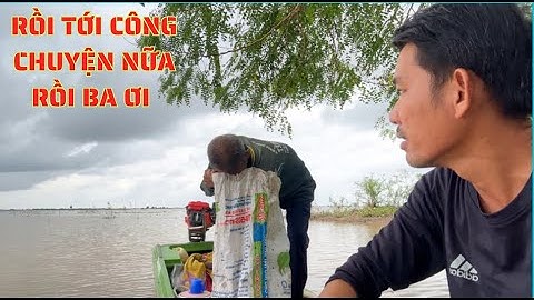 TẬP.144.cắm câu xuyên đêm ngày mưa bão/bợi cặp cá già nó đã cái tay/GLQ