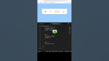 🔥 Modern Tab Bar with Hover & Click Animation #webdevelopment #coding #animation #shorts