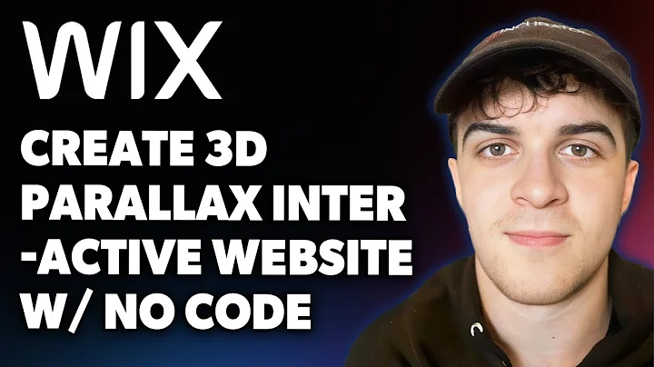 How to Create a 3d Parallax Interactive Website with No Code - Wix Studio (Full 2025 Guide)