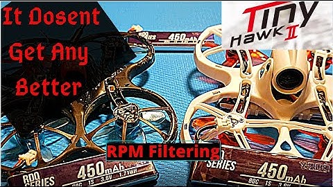 My Tinyhawk 2 & Tinyhawk S PIDS & FILTERS Jazzmaverick ESC RPM Filtering