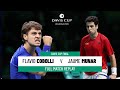 The Davis Cup Final match in full! Flavio Cobolli v Jaume Munar | Italy v Spain | 2025 Davis Cup