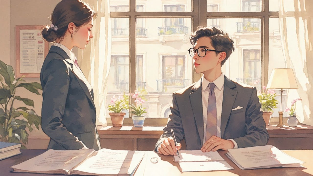 [AI Ficción] Está a punto de explicarme por qué me dejó plantado para el registro de matrimonio...