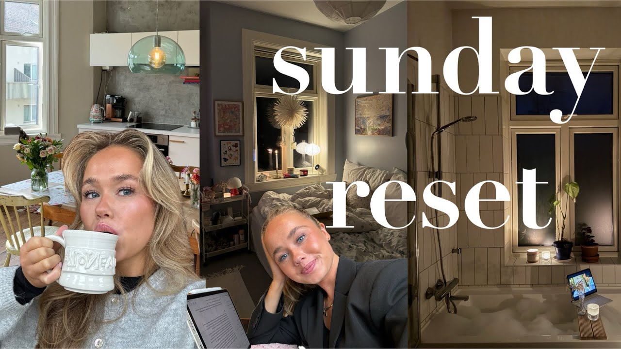 Воскресный сброс | Организуйте вместе со мной | Готовка | Уборка🧼🎀