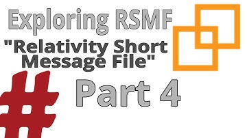 Relativity Short Message File // Part 4