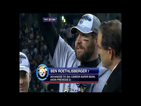 2010 AFC Championship postgame - New York Jets @ Pittsburgh Steelers - Jan. 23, 2011, Roethlisberger