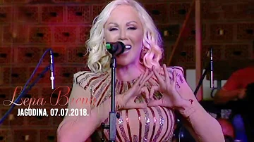 Lepa Brena - Koncert u Jagodini - (TV Palma Plus, 07.07.2018.)