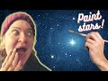 4 Ways to Paint Stars! Easy Acrylic Painting Ideas for Beginners