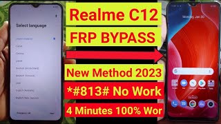 Realme C12 FRP Bypass 2023 (RMX2189) Android 11 Without Pc New How To Frp Bypass Realme C12