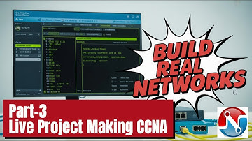 PART 3 - CCNA Live project making on cisco packet tracer
