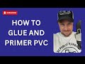Easy and Simple Way How to Make a PVC Connection