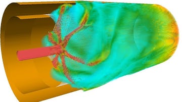 A Rotating Rotor (AMI, Dynamic Mesh, Passive Scalar)  ∇ OpenFOAM®