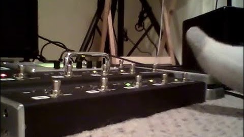 Fractal FX8 w/ Peavey 6505+ using relay for channel switching
