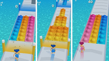 Pop it Run! Very Satisfying and Relaxing ASMR Game