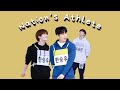 seungwoo being athletic for 4 mins straight