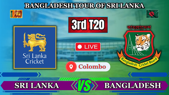 SRI LANKA vs BANGLADESH 🔴 3rd T20 | SL vs BAN Live Match #icc #cricket #srilanka #bangladesh