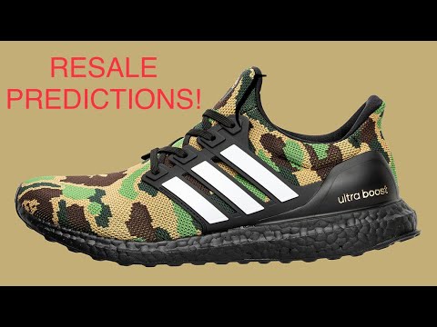 Resale Predictions for Bape Ultra Boost 