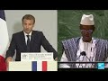 Mali  macron qualifie de honte les propos du premier ministre sur un abandon par la france