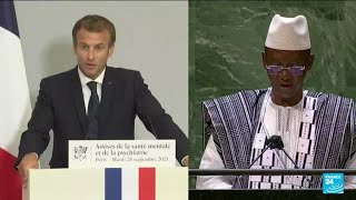 Mali : Macron qualifie de \
