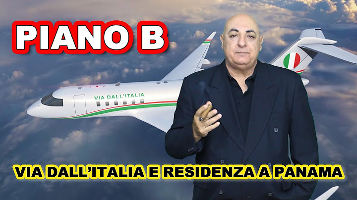 Via dall’Italia e Residenza a Panama