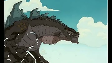 Hanna barbera Godzilla Vs zilla Jr