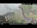 【Ark: Survival Ascended】ジュラシック・アーク　 ライブ映像風動画【竜脚類１】