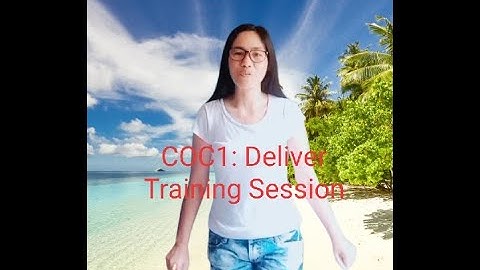 TM1-COC1 DELIVER TRAINING SESSION-PRACTICE DEMO TIME #CSS NC2