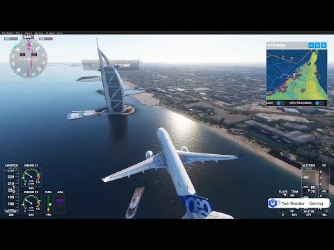 Microsoft Simulator 2020 Dubai – Burj Khalifa – Burj Al Arab – HD Gameplay