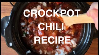 CROCKPOT CANNED CHILI WITH ADDED INGREDIENTS