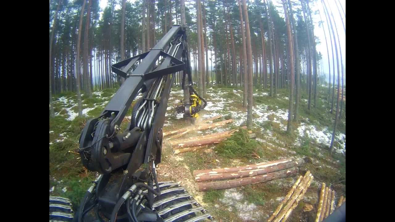 John Deere 1470E strax utanför falun