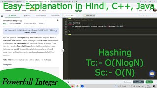 Powerfull Integer | Hindi | GFG POTD | C++ | Java | Hashing