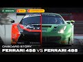 Onboard Story: Ferrari 458 GT3 vs Ferrari 488 GT3