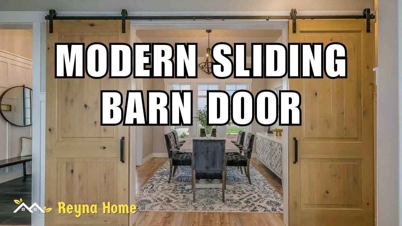 Modern Sliding Barn Door Design Ideas YouTube