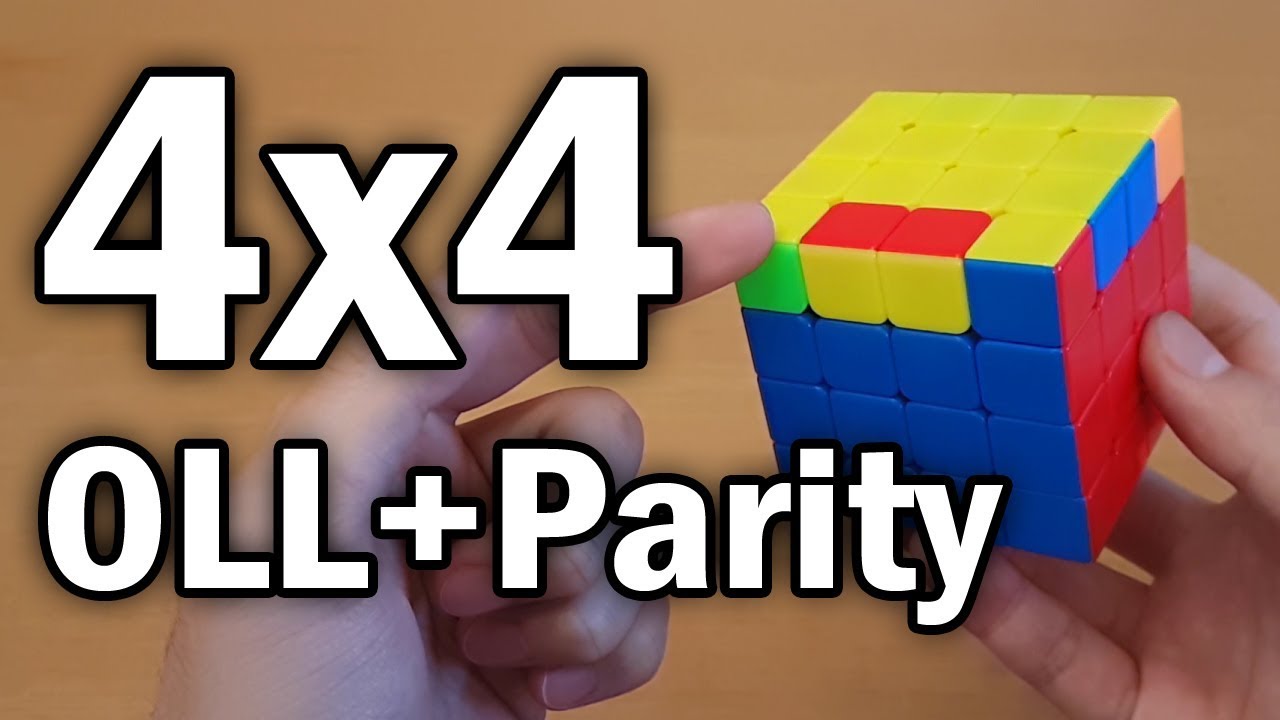 4x4 Rubik's Cube: OLL Parity Prediction & OLL Skips - YouTube.