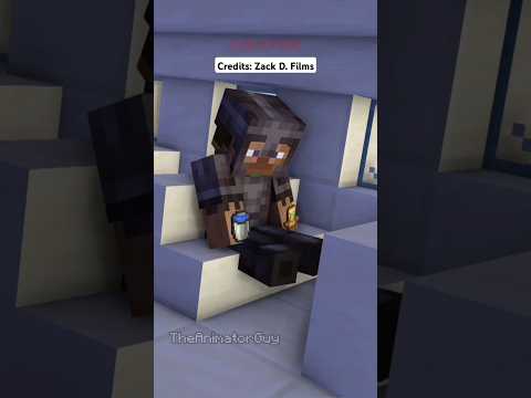 How to survive a plane crash 😰 | animation meme #minecraft #minecraftanimation #zackdfilms #memes