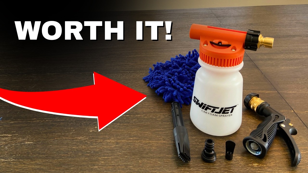 SwiftJet Car Foam Sprayer Review – Features That Make Washing