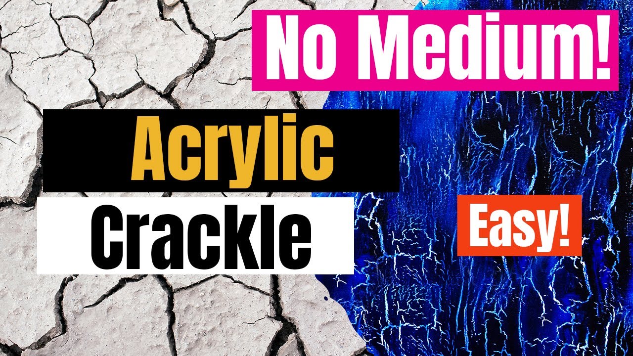Easy painting technique How to make a crackled finish (no crackle
