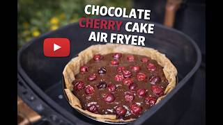 Easy Chocolate Cake in the Air Fryer 🍫 Soft & Gooey | No Oven Needed! #chocolate #cake #fullrecipe screenshot 5