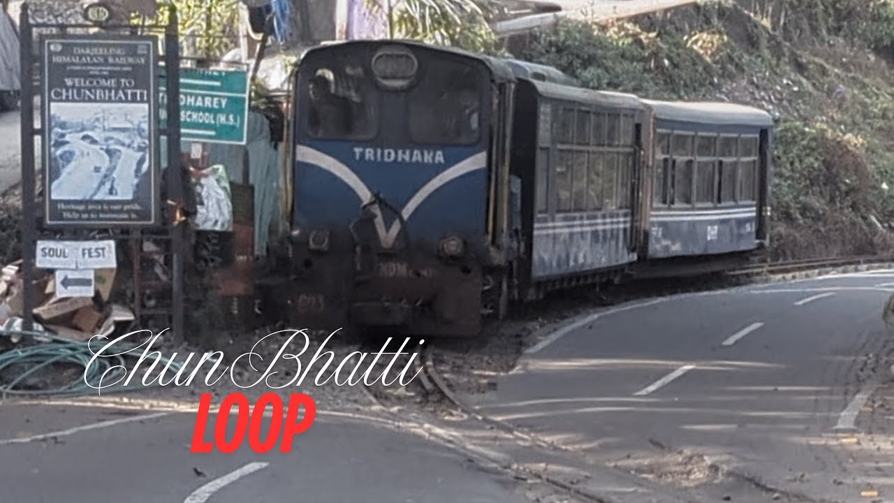 🚂 Chunbhatti Loop – Darjeeling Himalayan Railway | Engineering Marvel in the Hills 