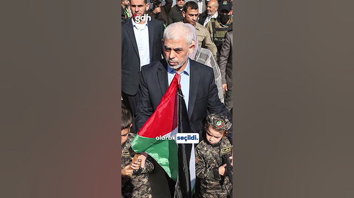 İsrail'in Kabusu Lakaplı Hamas'ın yeni lideri Sinvar kimdir?