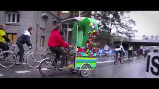 Just by pedaling - Karmakanonen, soundsystem on a Bike - Copenhagen Denmark