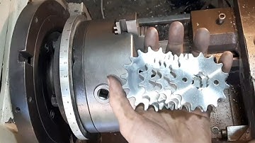 Make gear on the lathe