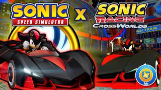 Unlocking Shadow's Car in Sonic Speed Simulator!