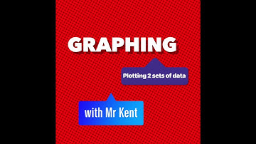 Scientific method: Graphing - plotting 2 sets of data