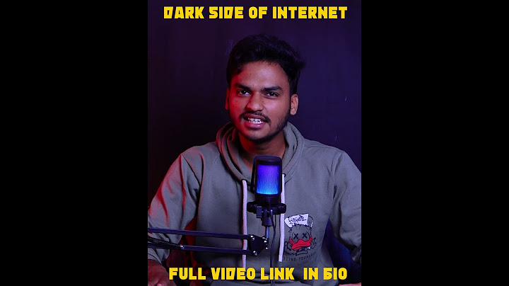 DARK SIDE OF INTER NET | SURFACE WEB | DEEP WEB | DARK WEB