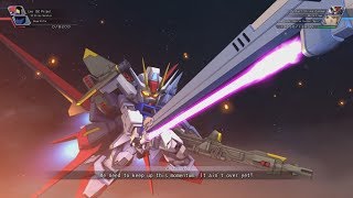 SD Gundam G Generation Cross Rays - Strike Gundam All Ver. Attacks
