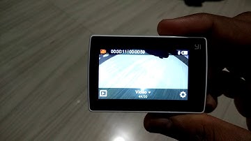 Slow card error on YI 4k action camera
