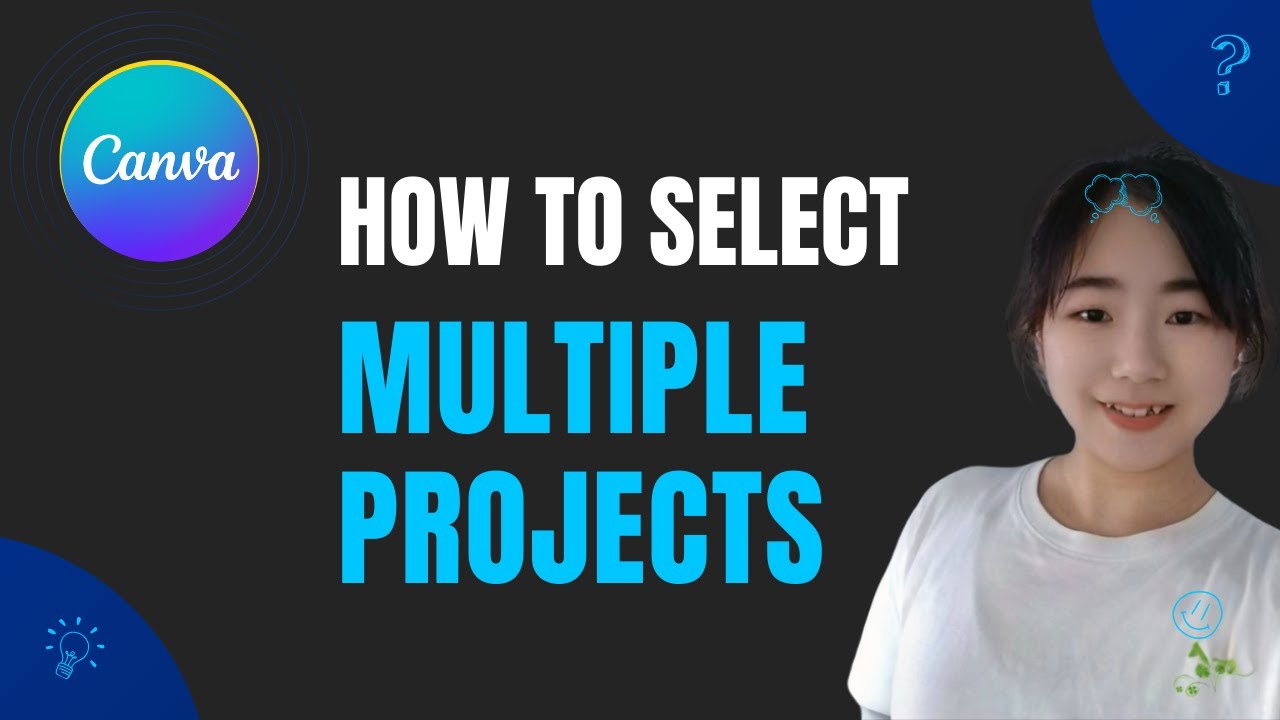 How to Select Multiple Projects in Canva | Simple Guide - YouTube