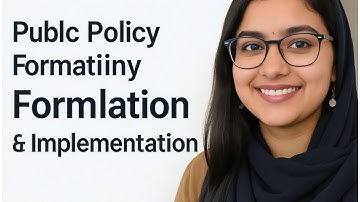 Public Policy Formulation and Implementation | Governance and public policy | CSS PMS TIMES