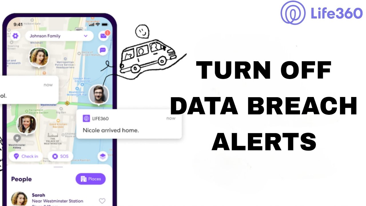 How To Turn Off Crash Detection On Life360 How To Turn Off Data Breach Alerts On Life360 App - YouTube