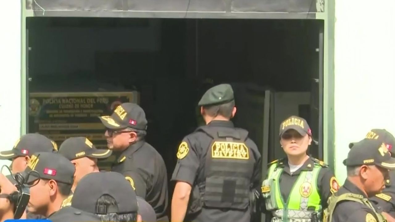 Adrián Villar: Registran enorme despliegue policial para trasladarlo